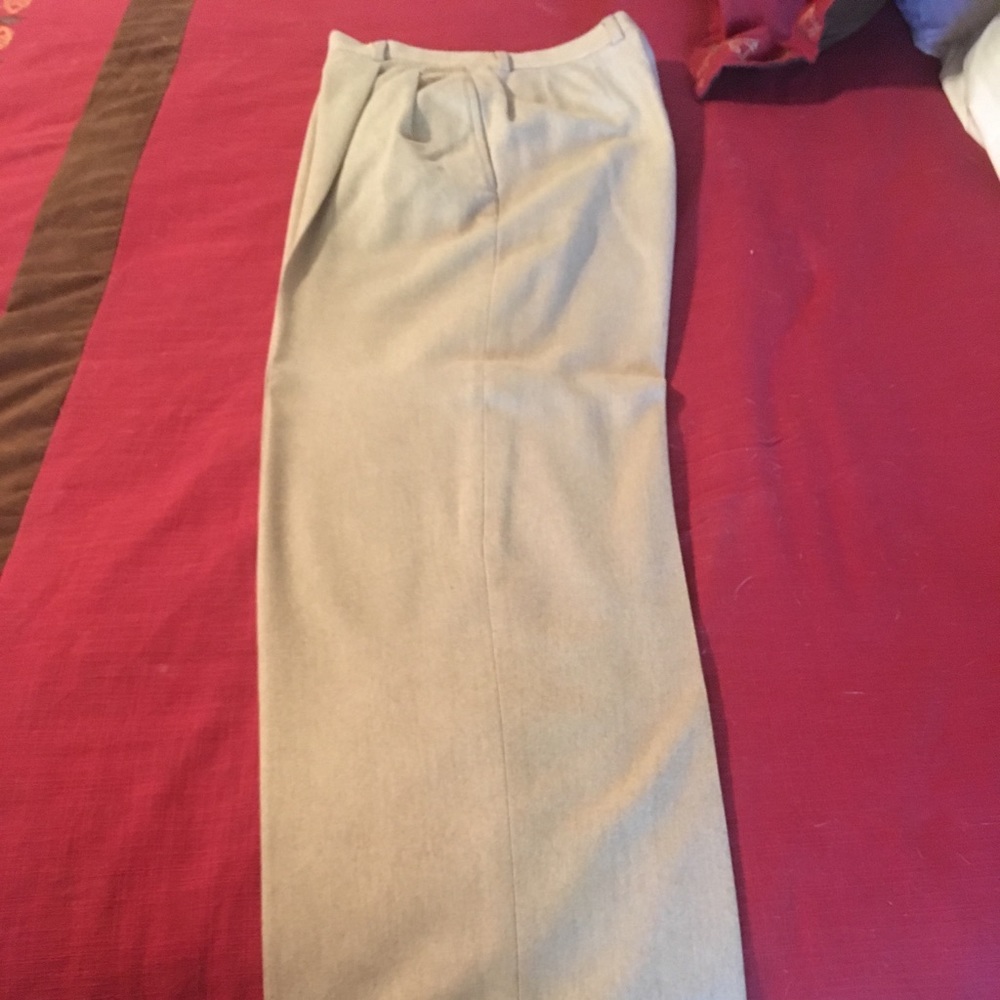 Mark Shale wool cashmere slacks